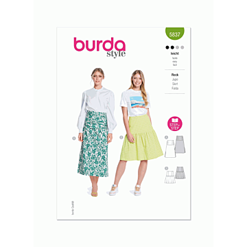 Burda Style Pattern 5837 (10-20) Misses Skirt  10-20