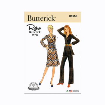 Butterick Sewing Pattern 6958 (B5) Misses' Dress, Tunic and Pants  8-10-12-14-16