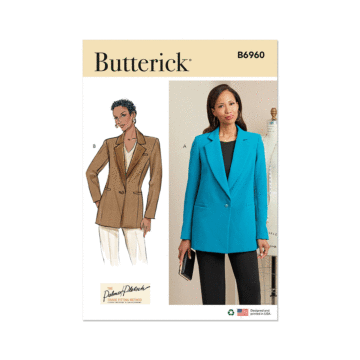 Butterick Sewing Pattern 6960 (B5) Misses' Jackets  8-10-12-14-16