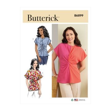 Butterick Sewing Pattern 6899 (B5)  Misses Top 816