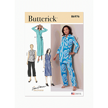 Butterick Sewing Pattern 6976 (R5) Misses' Lounge Set by PalmerPletsch  14-16-18-20-22