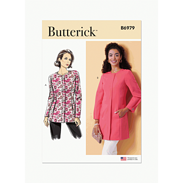 Butterick Sewing Pattern 6979 (B5) Misses’ Jacket  8-10-12-14-16