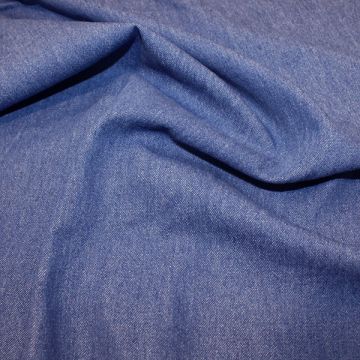 8oz Washed Denim Fabric Medium 145cm