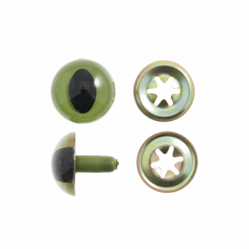 Cats Safety Toy Eyes Green 15mm