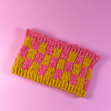 Polly Cowl Knitting Pattern Kit by Emma Munn in Ricorumi Nilli Nilli DK