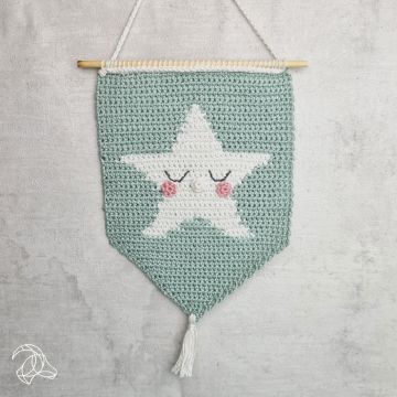 DIY Crochet Kit Banner Star Multi 