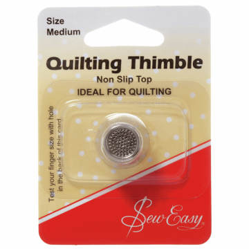 Sew Easy Non Slip Thimble  Medium