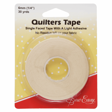 Sew Easy Quilters Tape  6mm x 2.75m