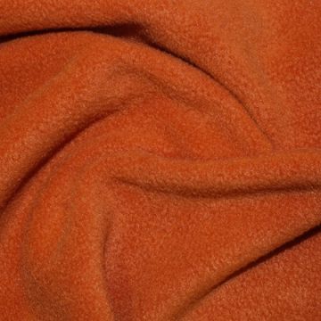 Plain Anti Pil Polar Fleece Fabric Terracotta 150cm