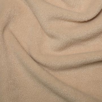 Plain Anti Pil Polar Fleece Fabric Beige 150cm