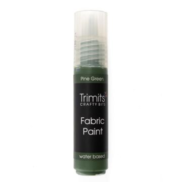 Trimits Fabric Paint Pens Pine Green 20ml