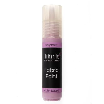 Trimits Fabric Paint Pens Raspberry 20ml