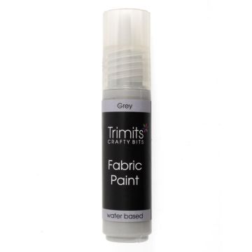 Trimits Fabric Paint Pens Grey 20ml