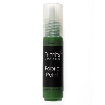 Trimits Fabric Paint Pens Green 20ml