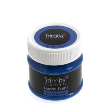 Trimits Fabric Paint Pots Blueberry 50ml