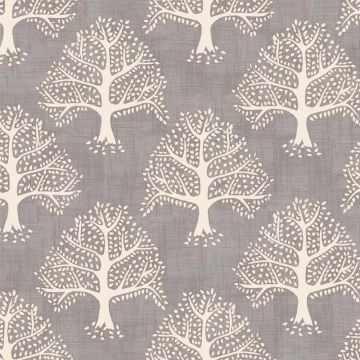 ILIV Great Oak Curtain and Upholstery Fabric Pewter 139cm