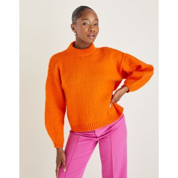 Knitting Pattern Download Sweater in Hayfield Bonus DK 10590 32in to 54in
