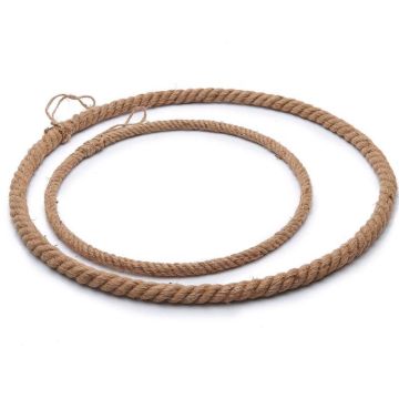 Rope Ring Natural 40cm