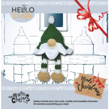 Christmas Jangle The Gnome Crochet Kit 300 x 190 x 90