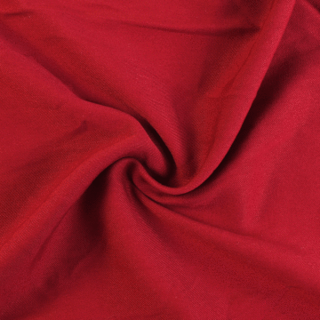 Viscose Twill Fabric 26 Dark Red 148cm