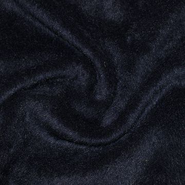 Mohair Fur Fabric Navy 150cm