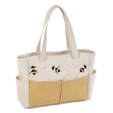Craft Bag with Pockets Bees Multi 13cm x 34.5cm x 29cm