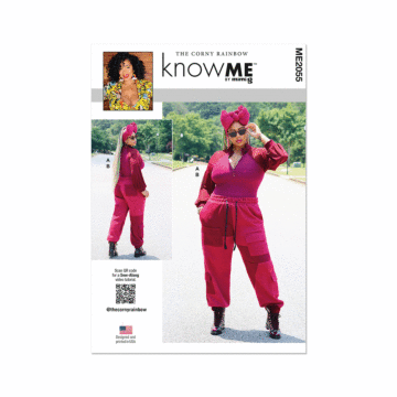 Know Me Sewing Pattern 2055 (K5) Misses' Bodysuit by The Corny Rainbow  8-10-12-14-16
