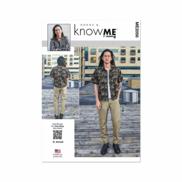 Know Me Sewing Pattern 2056 (BB) Men's Shirt and Pants by Donny Q  44-46-48-50-52