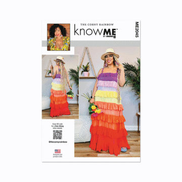Know Me Sewing Pattern 2045 (K5) Misses' Dress  8-10-12-14-16