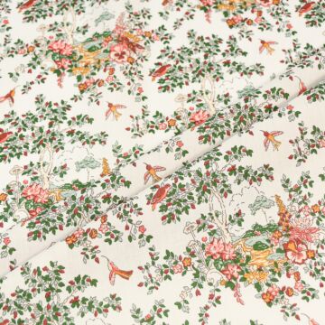 Liberty Tana Lawn Miniature Wonderland Fabric Yellow 136cm 