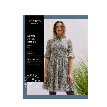 Liberty Sewing Pattern 104 - Alexa Frill Dress 6-22  6-22
