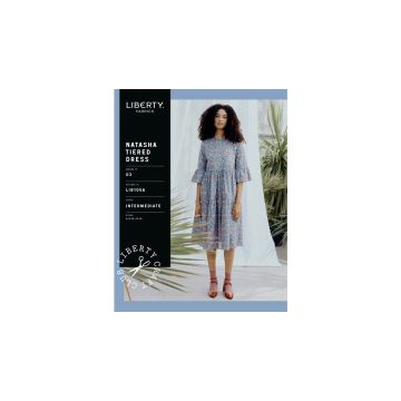 Liberty Sewing Pattern 105a - Natasha Tiered Dress 6-14  6-14