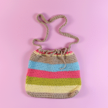 Little Me Bags Crochet Pattern by Emma Munn in Sirdar Happy Cotton DK
