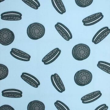 Little Johnny Cookie Dreams Polycotton Fabric Blue  112cm