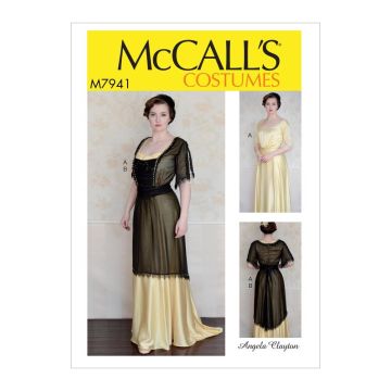 McCalls Sewing Pattern 7941 (E5) - Misses Costume 14-22 M7941E5 14-22
