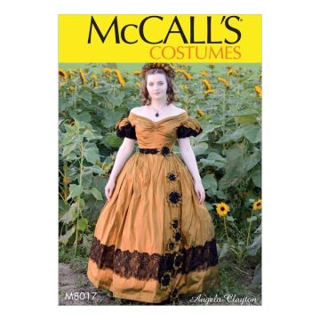 McCalls Sewing Pattern 8017 (E5) - Misses Costume 14-22 M8017E5 14-22