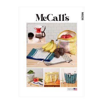 McCalls Sewing Pattern 8236 (OS) - Kitchen Accessories One Size M8236OS One Size