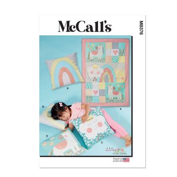 McCall's Sewing Pattern M8376 (OS) Quilt,Wall Hanging by Susan Cousineau  OS