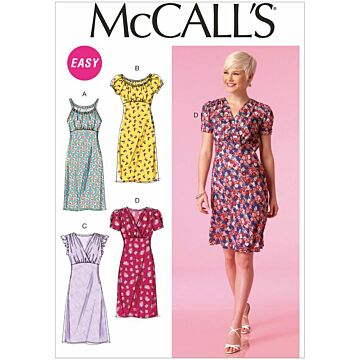McCall's Sewing Pattern 7116 (F5) Misses' Dresses  16-24