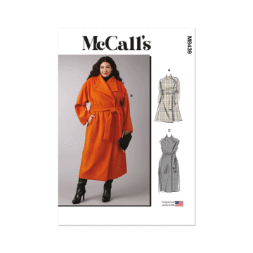 McCall's Sewing Pattern 8439 (W2) Women's Coats and Vest  20W-22W-24W-26W-28W