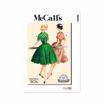 McCall's Sewing Pattern 8401 (Y5) Misses' Dresses  18-20-22-24-26