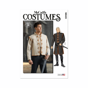 McCall's Sewing Pattern 8423 (BB) Men's Costume  44-46-48-50-52