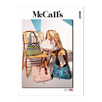 McCalls Sewing Pattern 8307 (OS) - Bags & Totes One Size M8307OS One Size