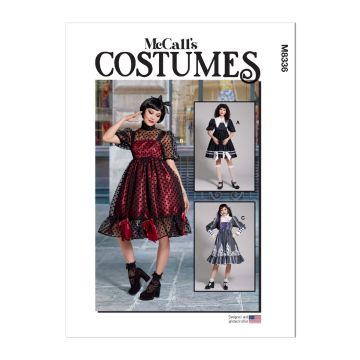 McCalls Sewing Pattern 8336 (E5) - Misses Costumes 14-22 8336 14-22
