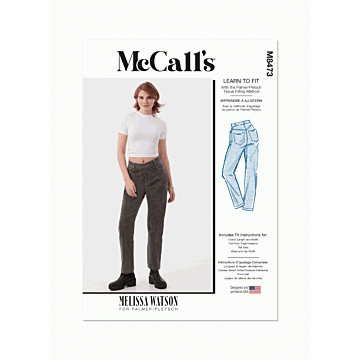McCalls Sewing Pattern 8473 (K5) Misses Pants by Melissa Watson  8-16