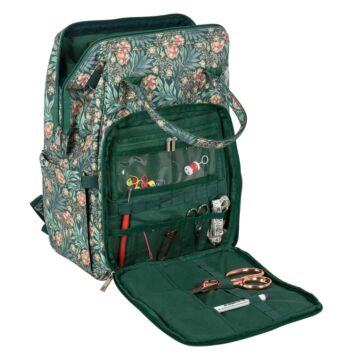 Craft Storage Backpack Morris Green 6 x 14 x 14cm