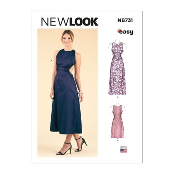 New Look Sewing Pattern 6731 (N) - Misses Dresses 6-18 UN6731A 6-18
