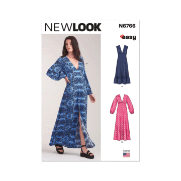 New Look Sewing Pattern 6766 Misses' Dresses  8-10-12-14-16-18