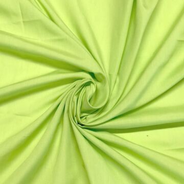 Polycotton Fabric 46 Lime 112cm