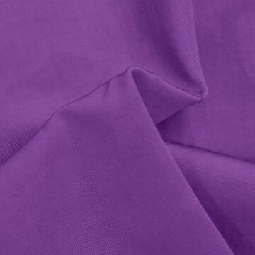 100% Cotton Drill Fabric Purple 150cm